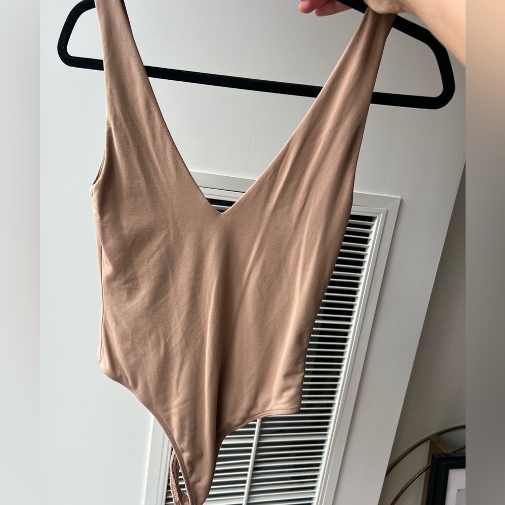 Babaton Tan Bodysuit
